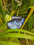 PhotonPhreaks Shark Phreak Velcro Backed Embroidered Flashlight Morale Patch - PhotonPhreaks