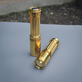 Adlao Mule #1: Handmade Custom Flashlight / Torch by LM Toolworks in brass - PhotonPhreaks