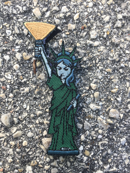Statue of Luminosity Velcro Backed Morale Patch (50% OFF BLOWOUT) - PhotonPhreaks
